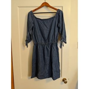 White House Black Market Denim Dress